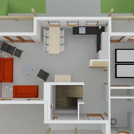 Holiday home Haus Mit Grossem Garten, Terrasse Und Balkon *